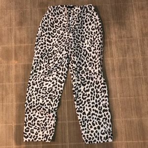 Jcrew Cheetah pants!